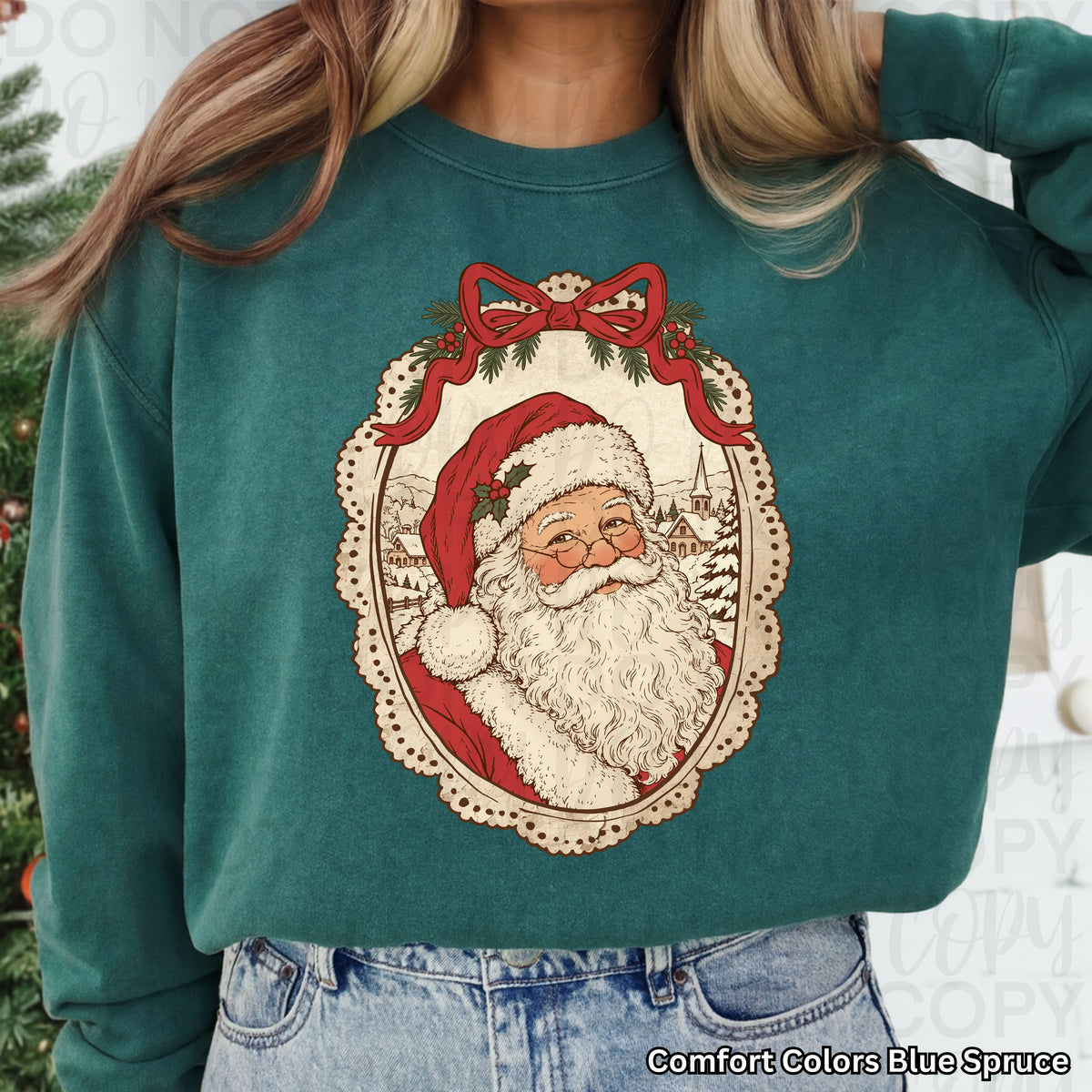 Vintage Santa Christmas Tee – Retro Santa Claus Graphic T-Shirt 🎅🎄