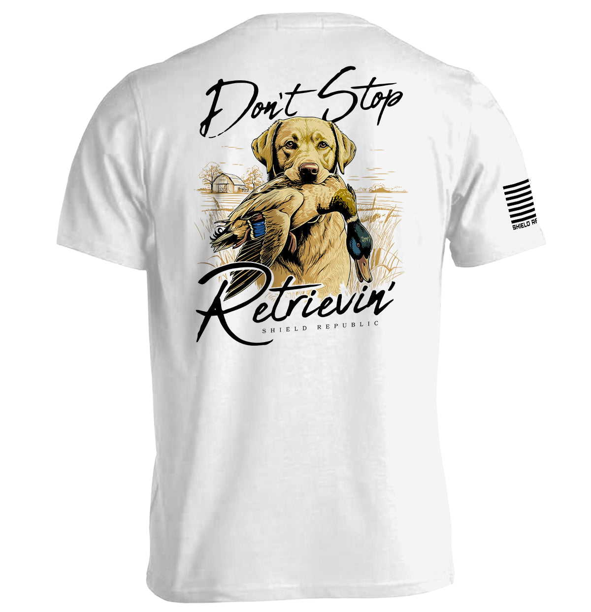 Don't Stop Retrievin Yellow Lab - Pretty Petty Co