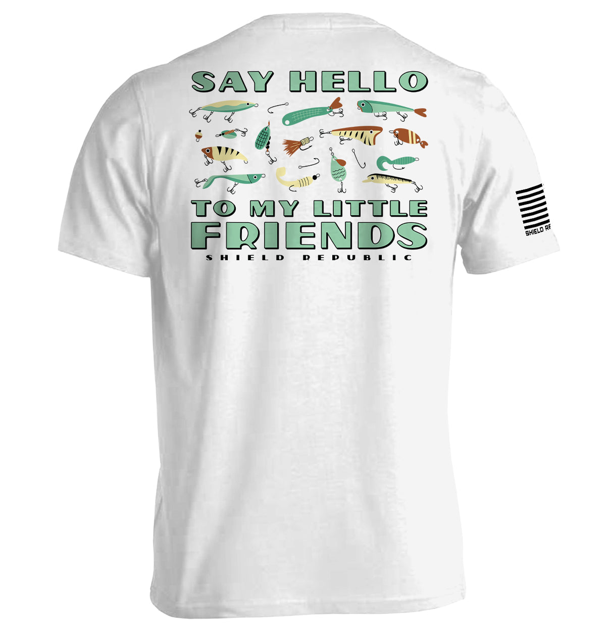 Say Hello to My Little Friends Green - Pretty Petty Co