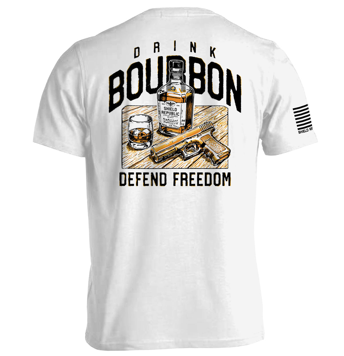 Drink Bourbon Defend Freedom - Pretty Petty Co