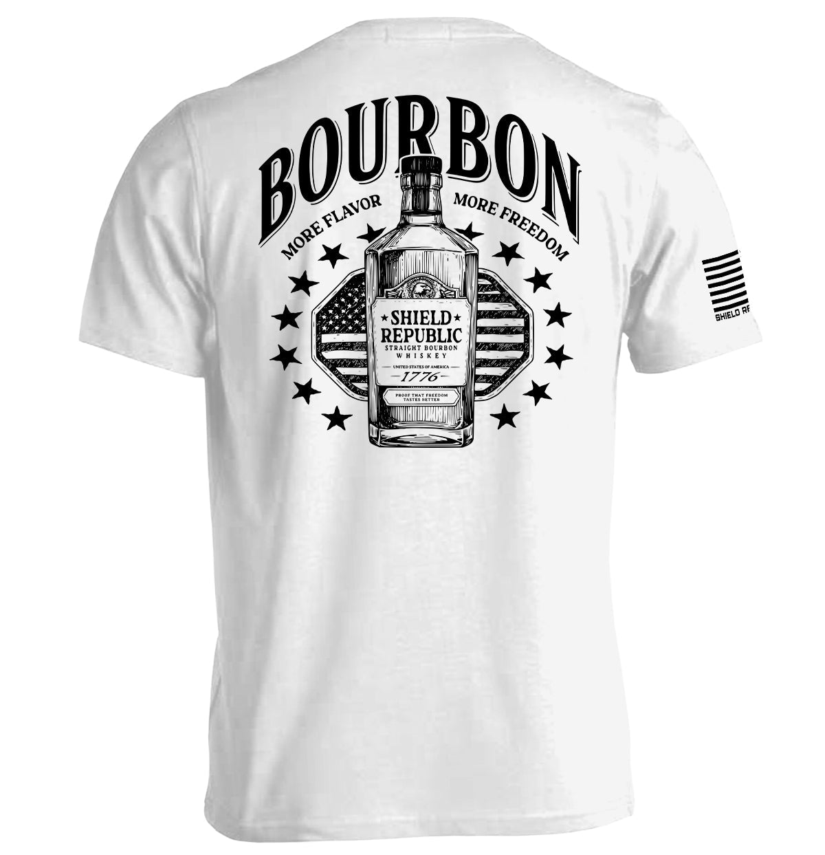 Bourbon More Flavor More Freedom - Pretty Petty Co