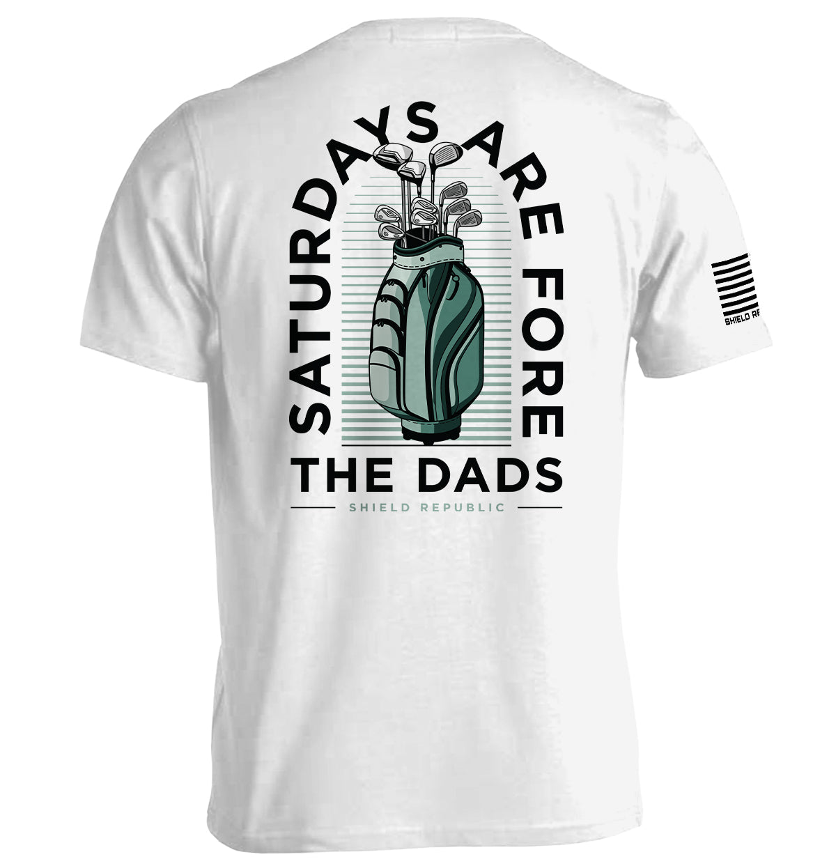 Saturdays Are For The Dads Golf Green - Pretty Petty Co