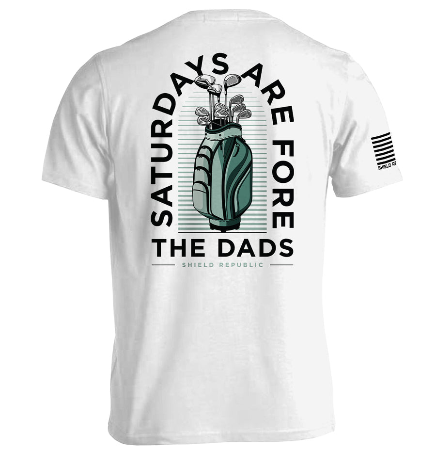 Saturdays Are For The Dads Golf Green - Pretty Petty Co
