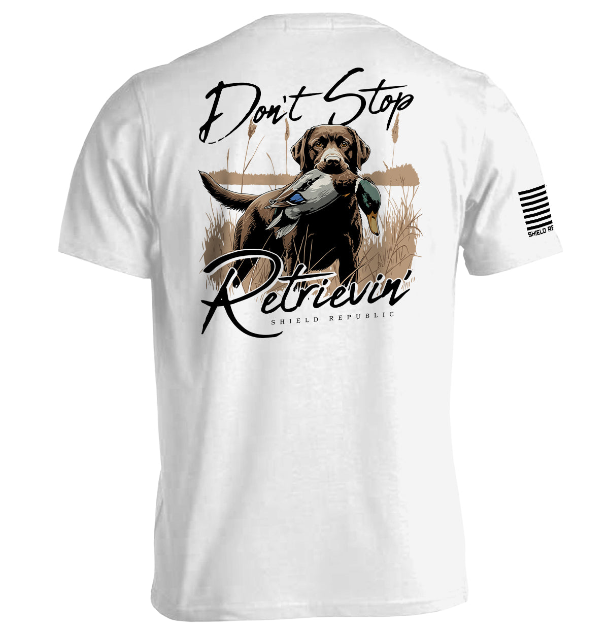 Don't Stop Retrievin' Chocolate Lab - Pretty Petty Co