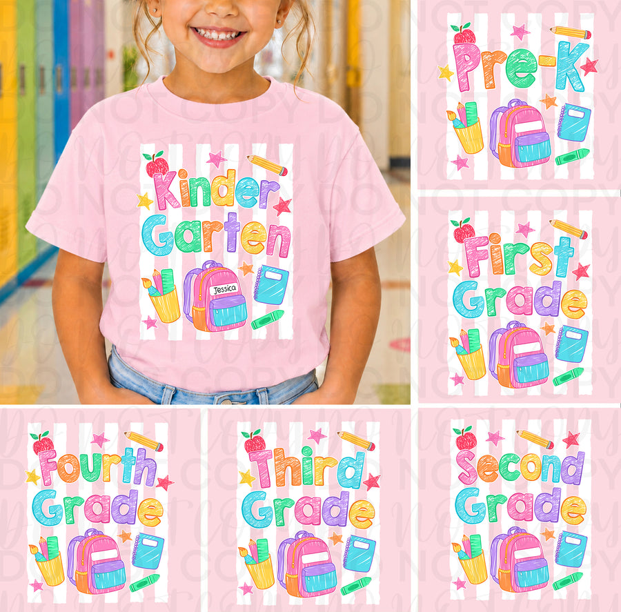 Back to School Shirt | First Day Of School Teacher & Student Tee
