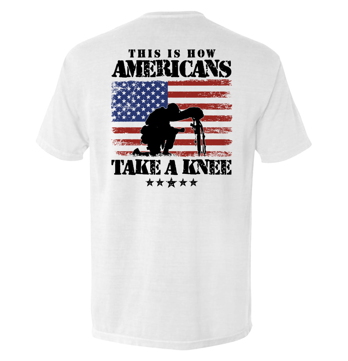 This Is How Americans Take A Knee - Pretty Petty Co