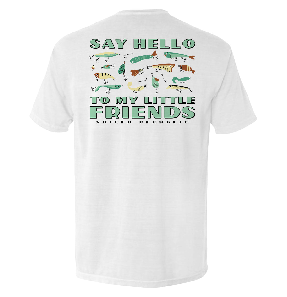 Say Hello to My Little Friends Green - Pretty Petty Co
