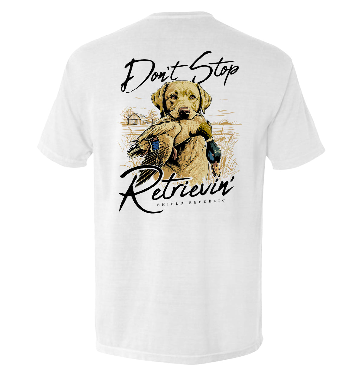 Don't Stop Retrievin Yellow Lab - Pretty Petty Co