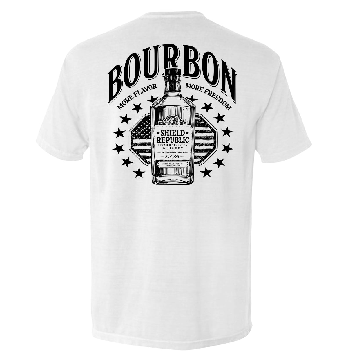 Bourbon More Flavor More Freedom - Pretty Petty Co