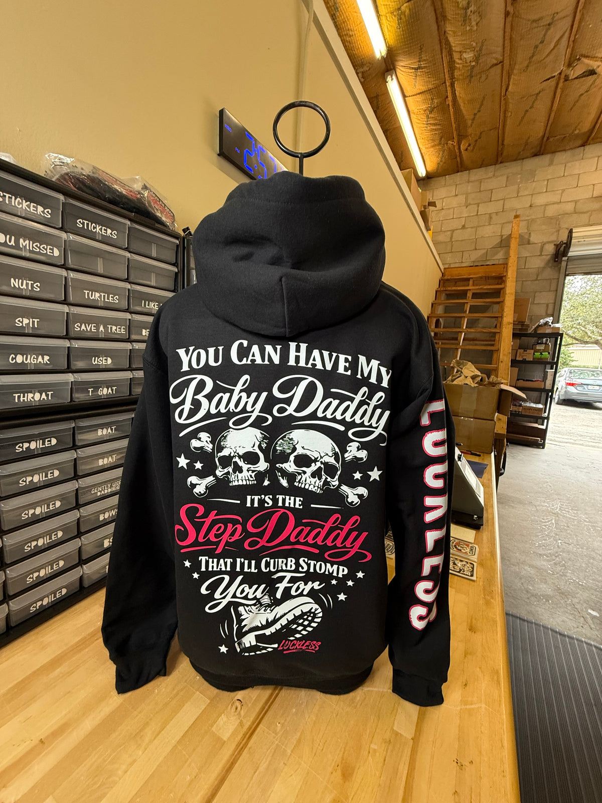 You Can Have My Baby Daddy It's The Step Daddy I'll Curb Stomp You For Hoodie - Pretty Petty Co