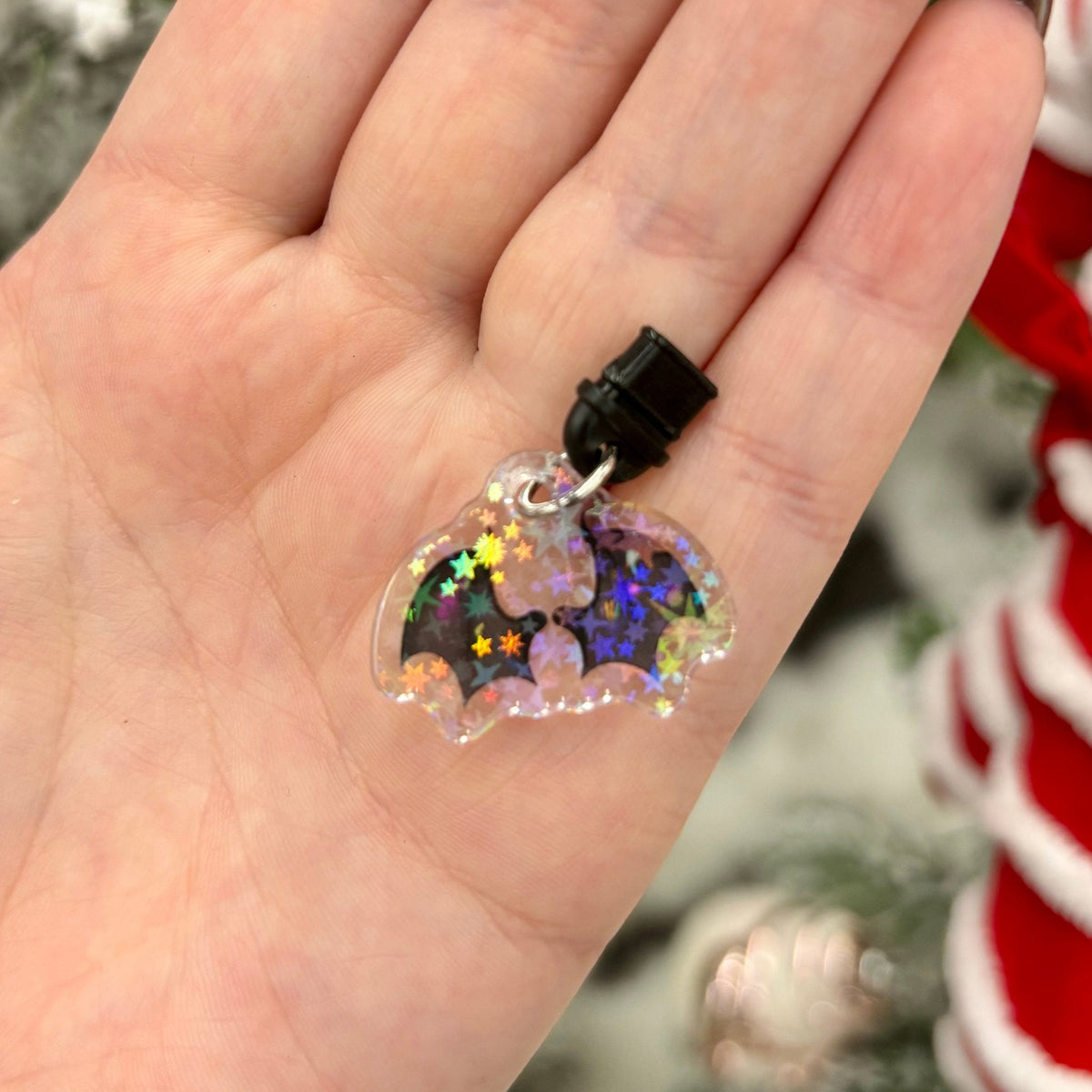 ACOMAF Painted Wings Star Sparkle Double Sided USB-C Dust Plug Kindle Charm - Pretty Petty Co