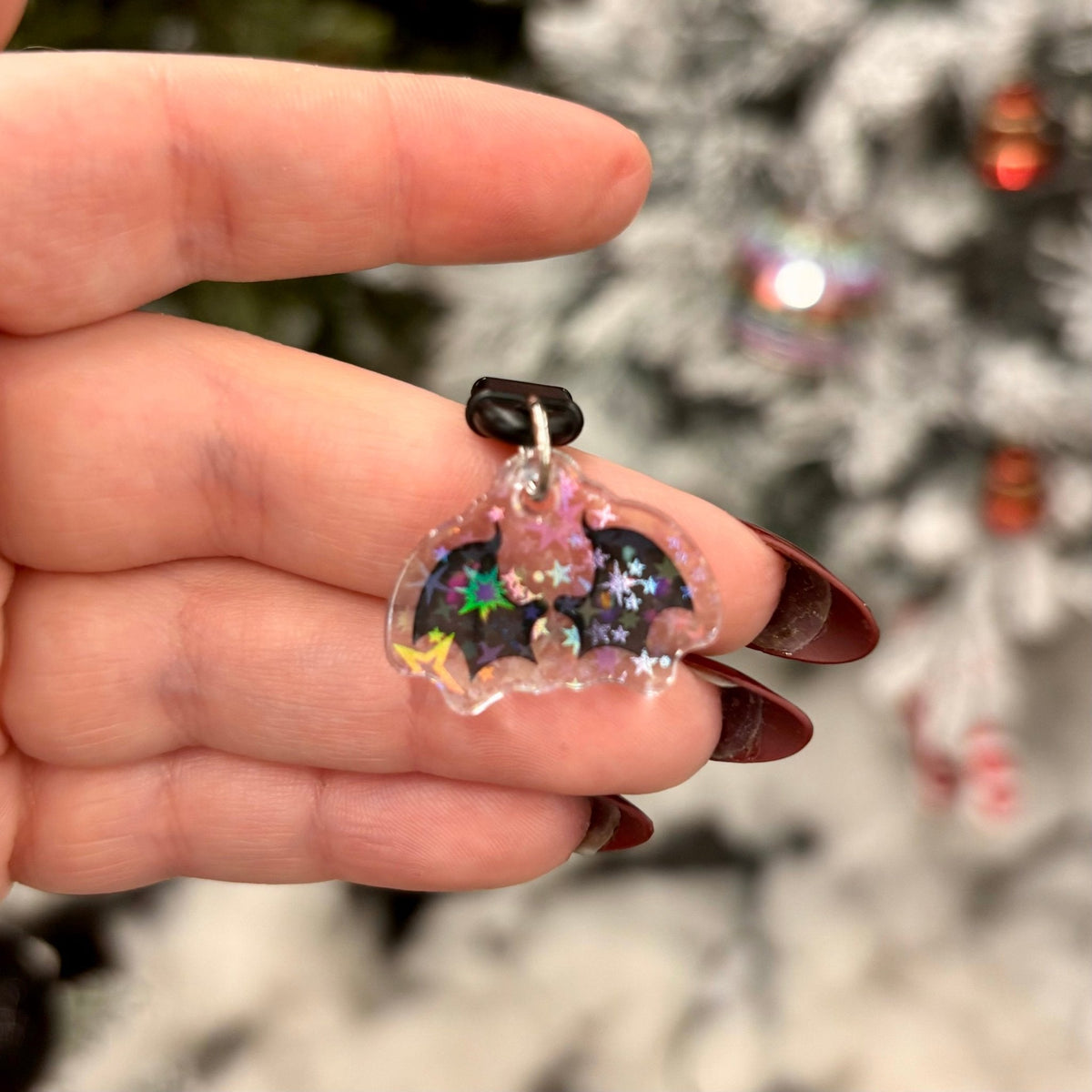 ACOMAF Painted Wings Star Sparkle Double Sided USB-C Dust Plug Kindle Charm - Pretty Petty Co