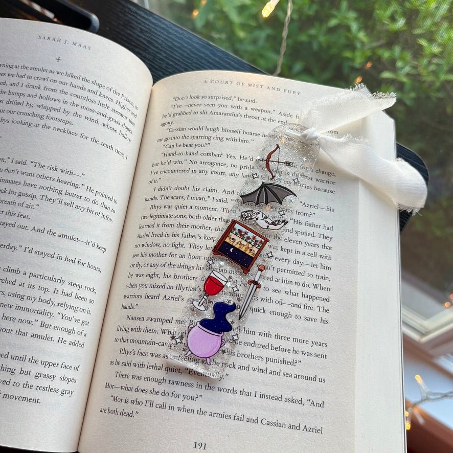 Fae Symbols Acrylic Bookmark