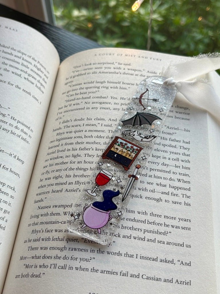 Fae Symbols Acrylic Bookmark