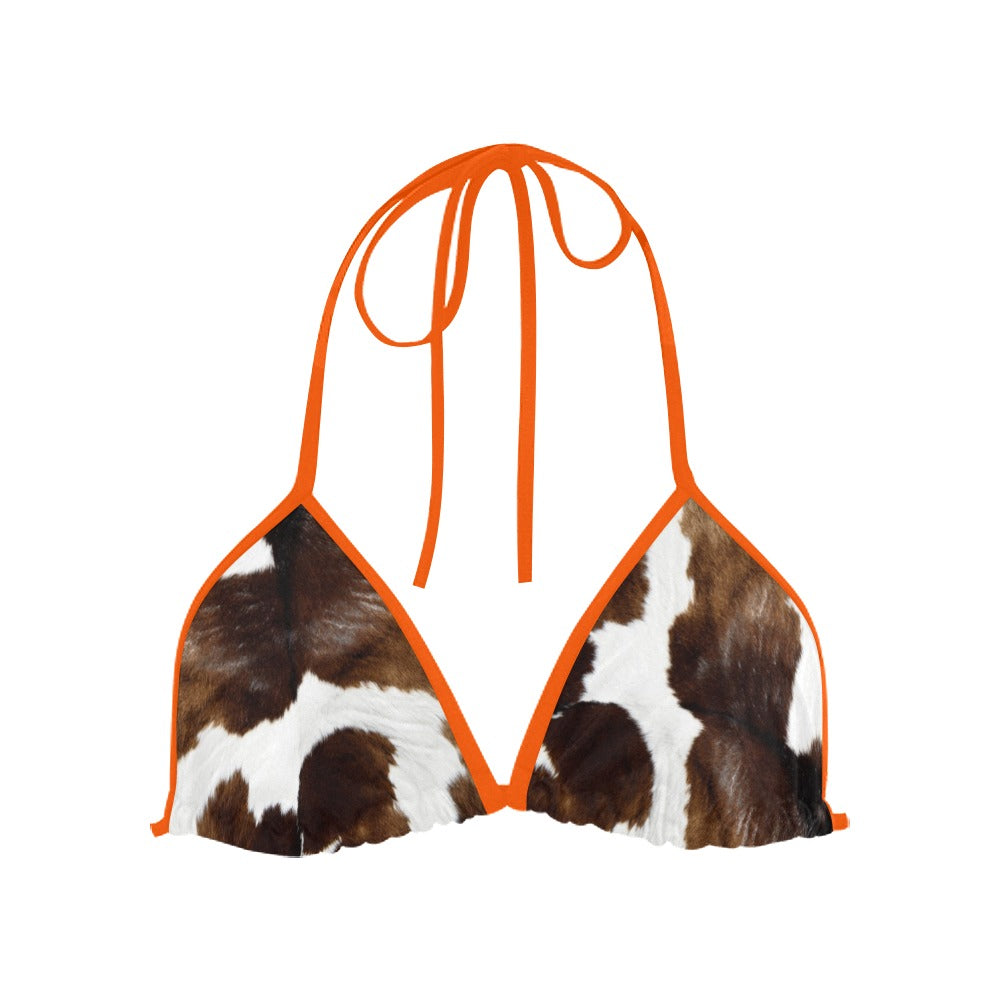 Cow Print Bikini Tops/Bottoms Sold Separately - Pretty Petty Co