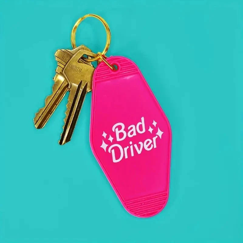 Bad Driver Motel Keychain - Pretty Petty Co