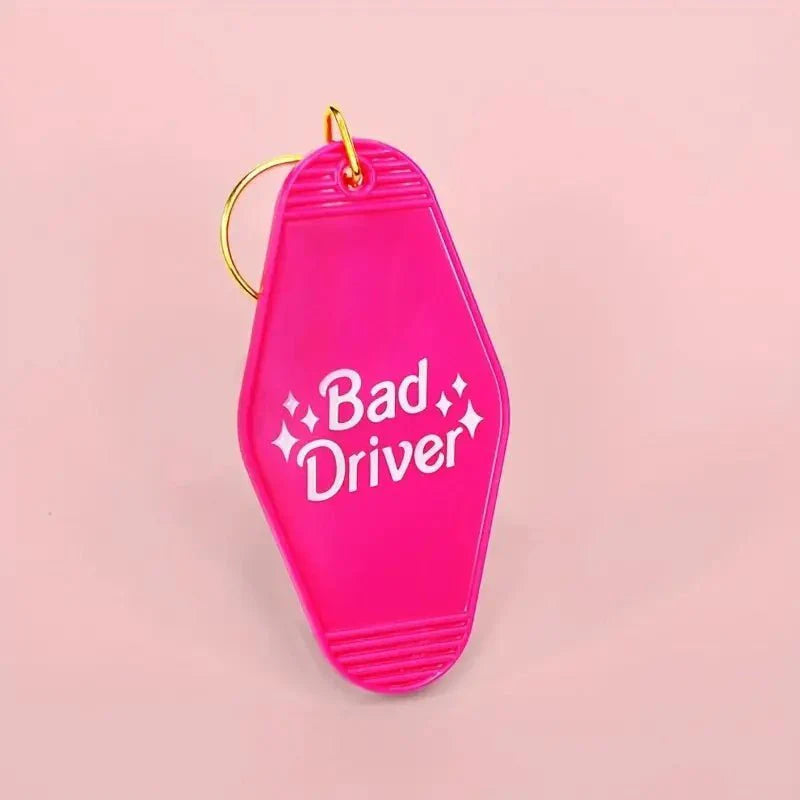 Bad Driver Motel Keychain - Pretty Petty Co