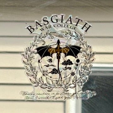 Basgiath War College Suncatcher Sticker - Pretty Petty Co