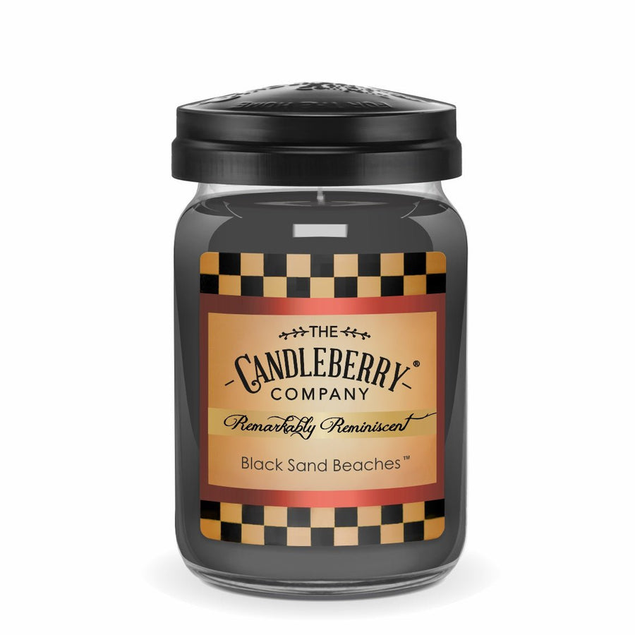 Black Sand Beaches®, Large Jar Candle (Collective) - Pretty Petty Co