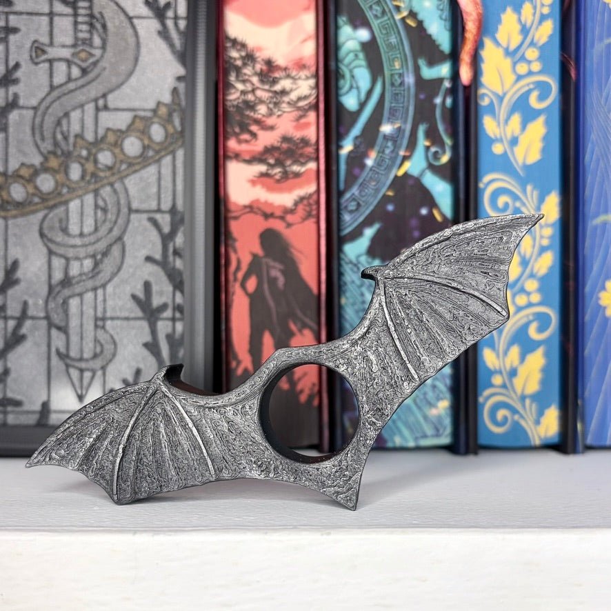 Black Wings 3d Printed Thumb Book Holder - Pretty Petty Co