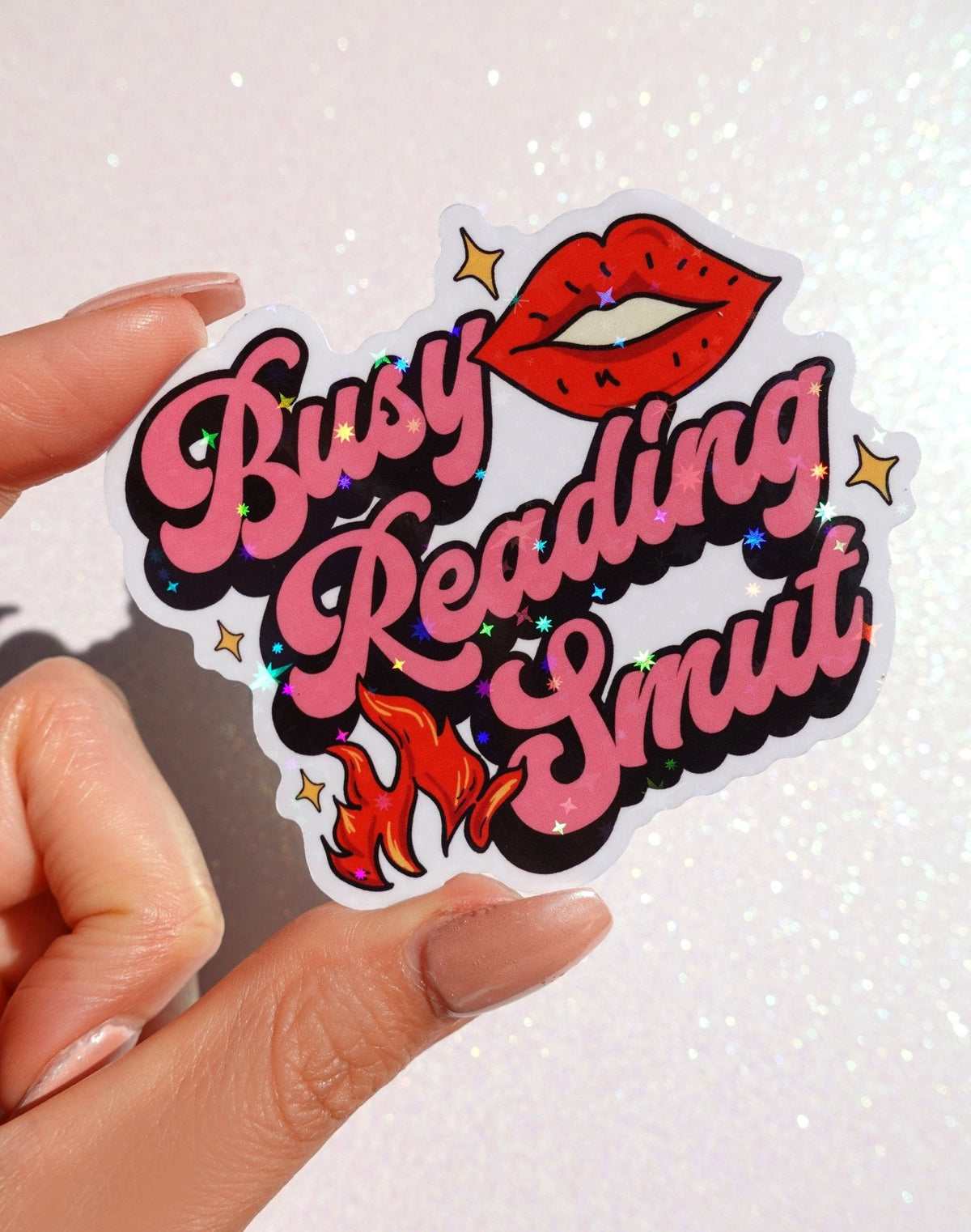 Busy Reading Smut Sticker - Pretty Petty Co