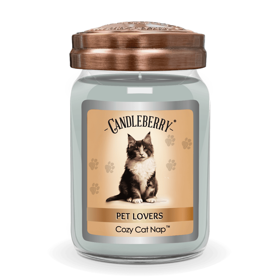 Cozy Cat Nap™ - Large Jar Candle (Collective) - Pretty Petty Co