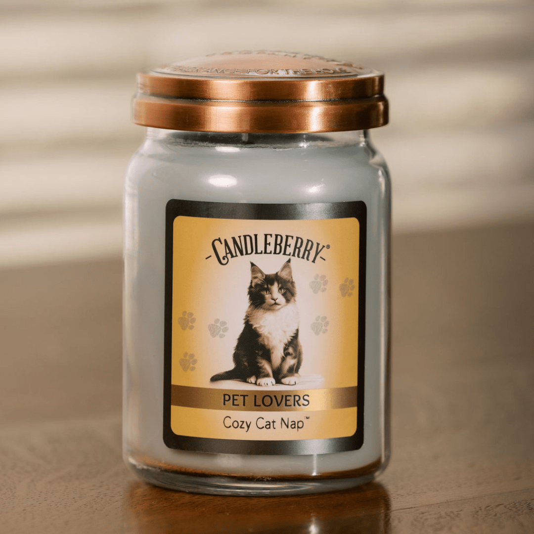 Cozy Cat Nap™ - Large Jar Candle (Collective) - Pretty Petty Co