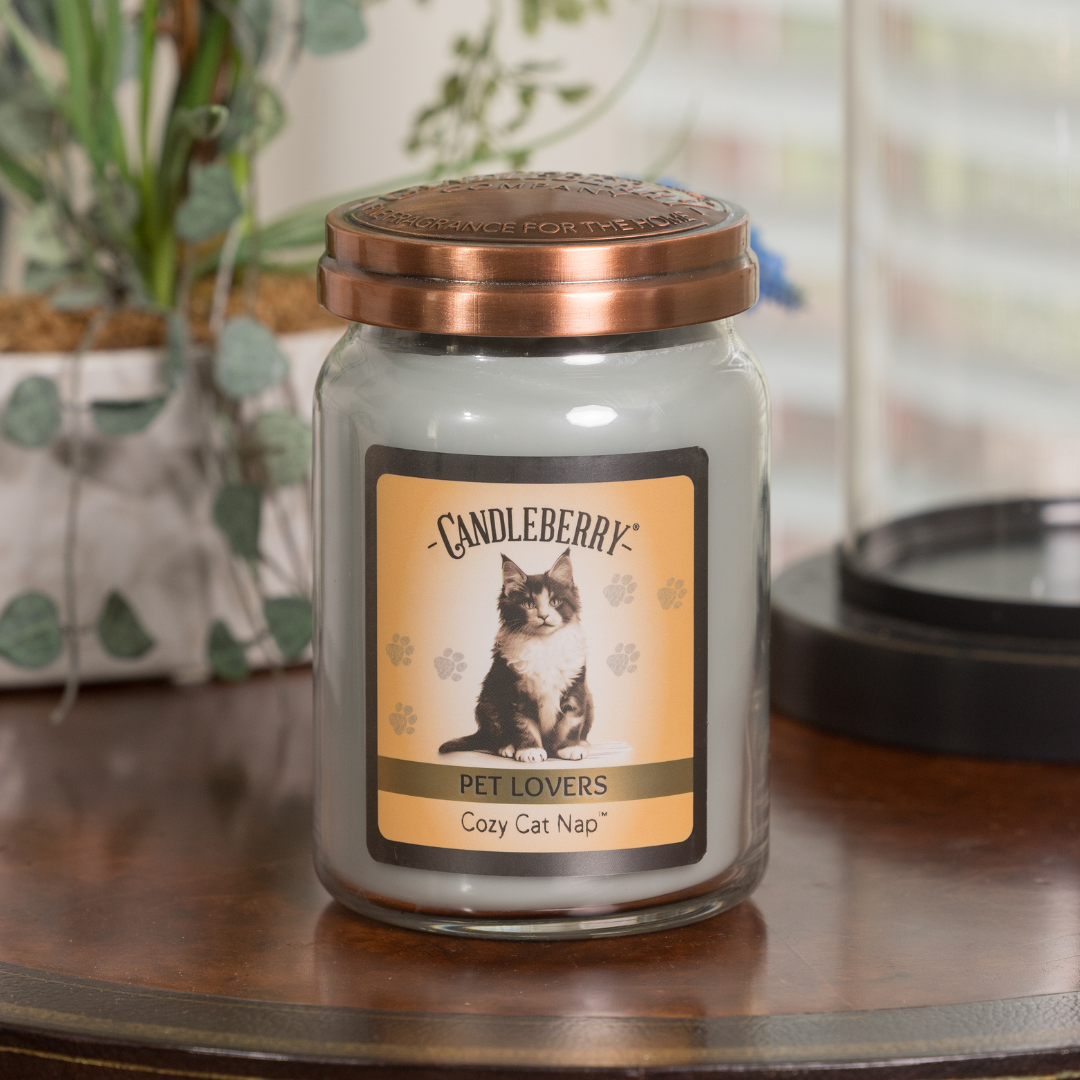 Cozy Cat Nap™ - Large Jar Candle (Collective) - Pretty Petty Co