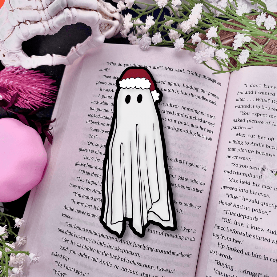 Creepmas Ghost Star Sparkle Bookmark