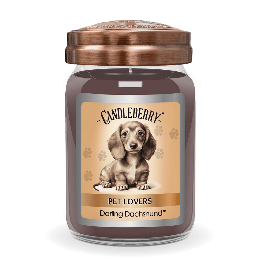 Darling Dachshund™ - Large Jar Candle (Collective) - Pretty Petty Co