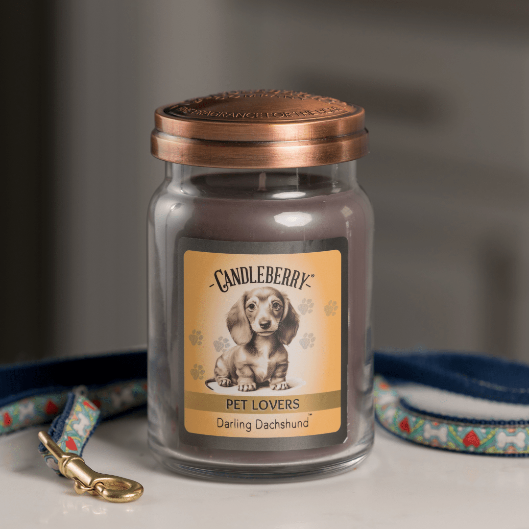 Darling Dachshund™ - Large Jar Candle (Collective) - Pretty Petty Co