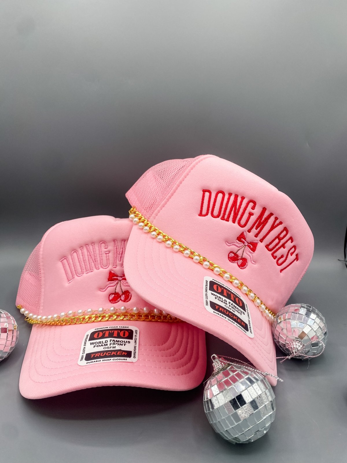 Doing My Best- Trucker Hat - Pretty Petty Co