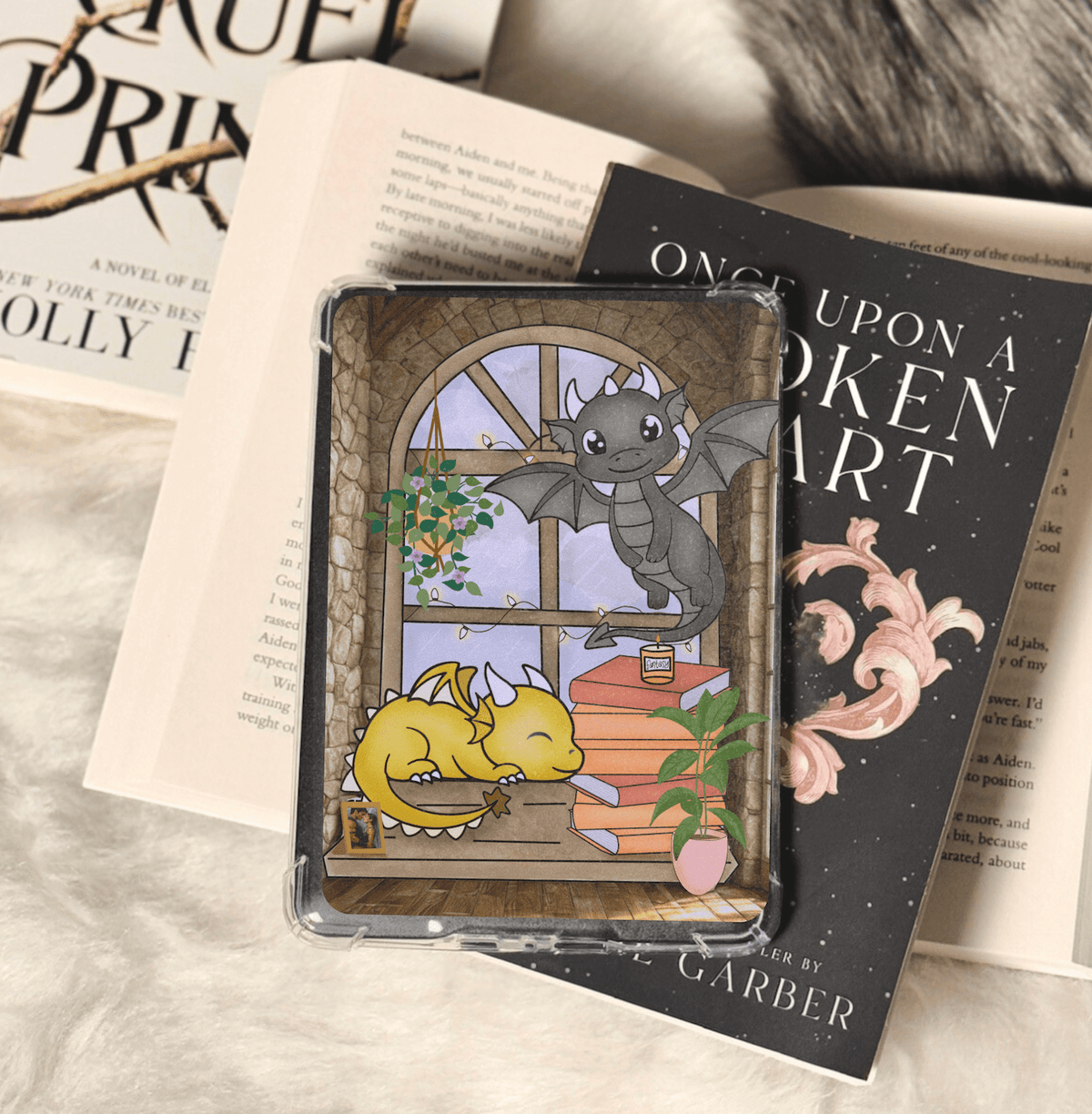 Dragon Window Watchers Kindle Paperwhite Insert