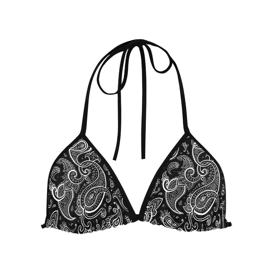 Paisley Retro Bikini Top & Bottoms - Pretty Petty Co