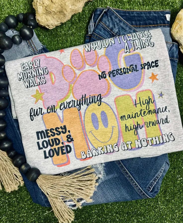 Dog Mom (Gildan Tee) - Pretty Petty Co