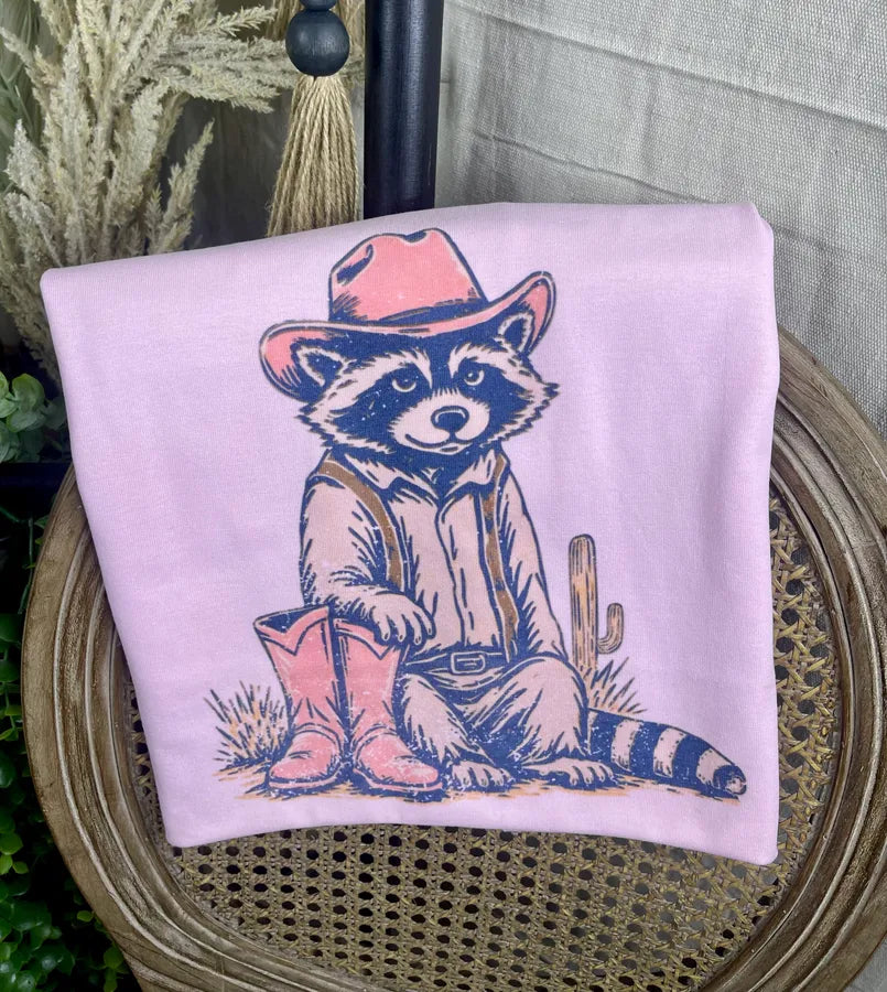 Cowboy Raccoon (Gildan Tee)