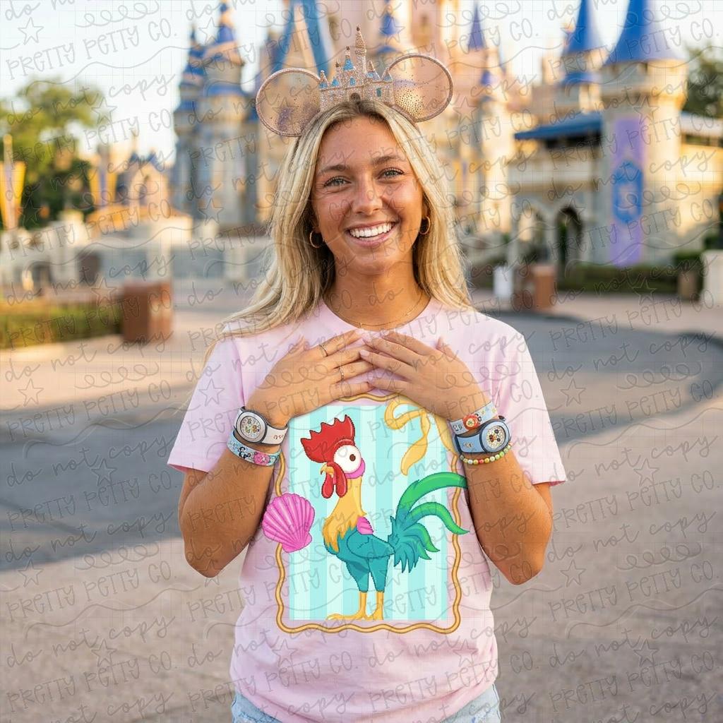 Adventure Rooster Magical Vacation Tee | Island Adventure Magic Shirt | Castle Trip Graphic Tee