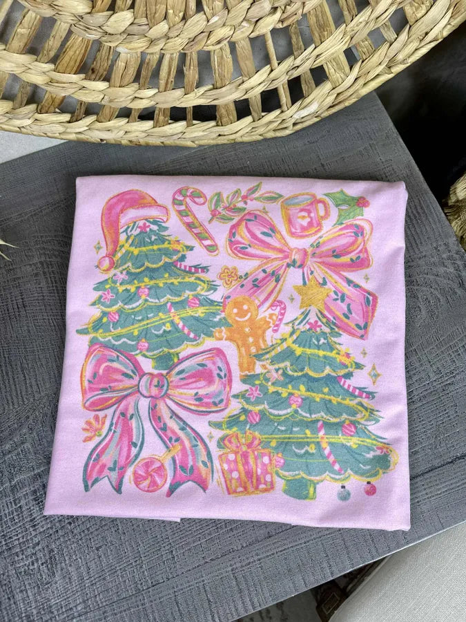 Trees and Bows (Gildan Tee)