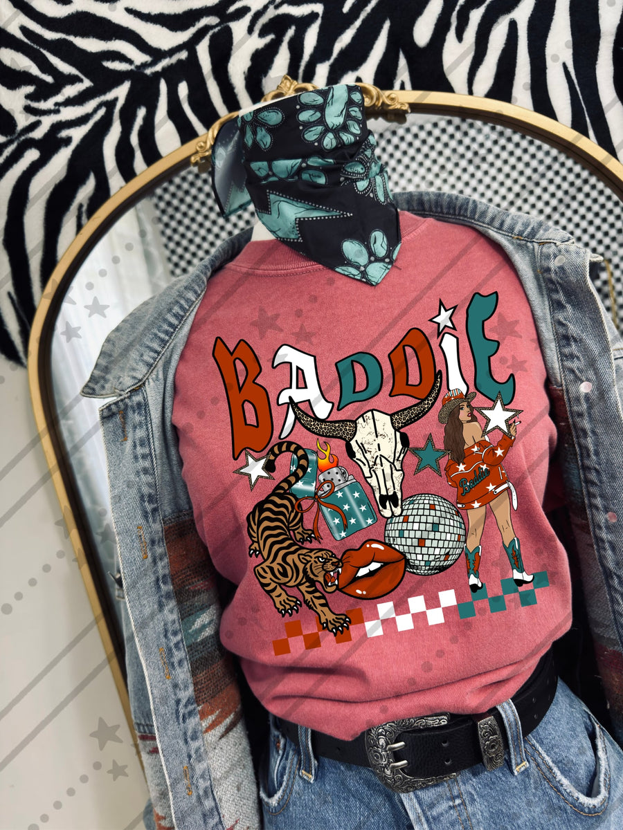 Baddie Shirt | Trendy Graphic Tee | Cute Aesthetic Shirt | Sassy Women's Apparel | Viral Fashion Tee