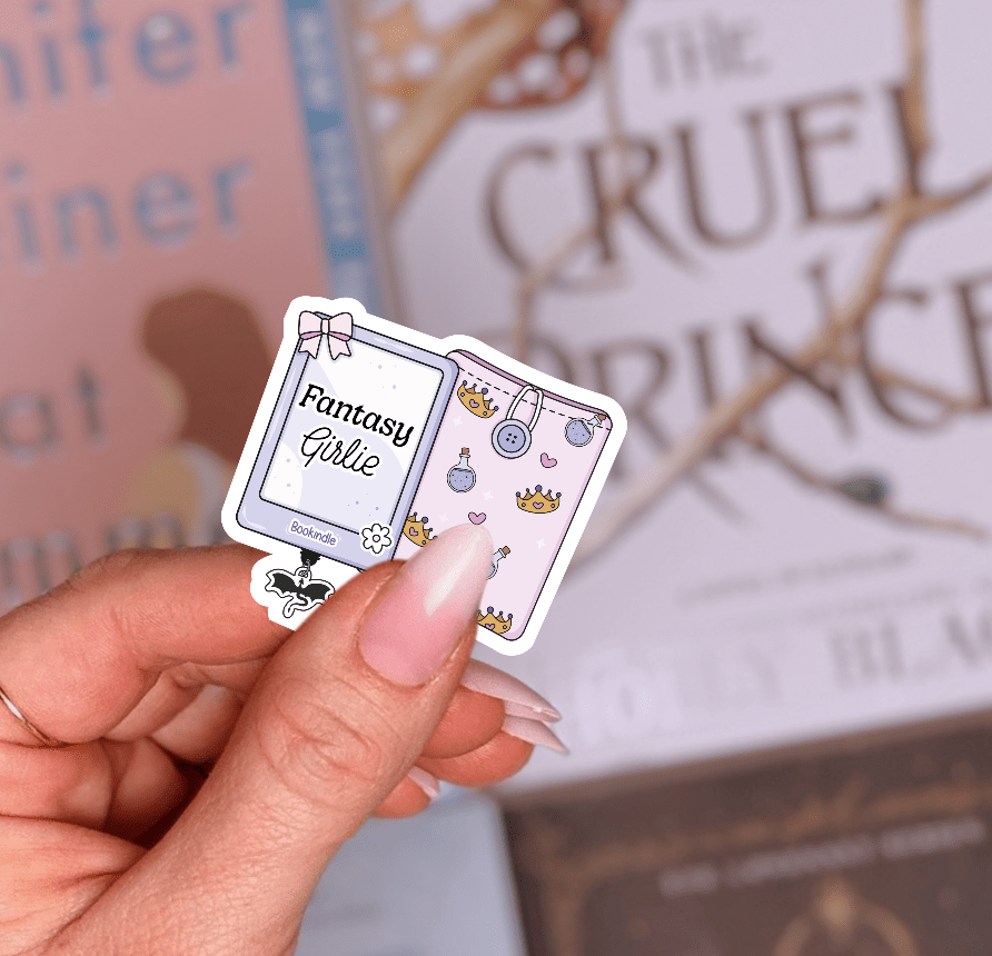 Fantasy Girlie Kindle Sticker - Pretty Petty Co