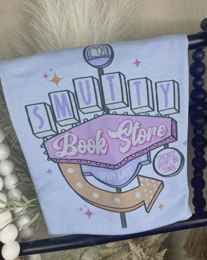 Smutty Book Store (Gildan Tee) - Pretty Petty Co