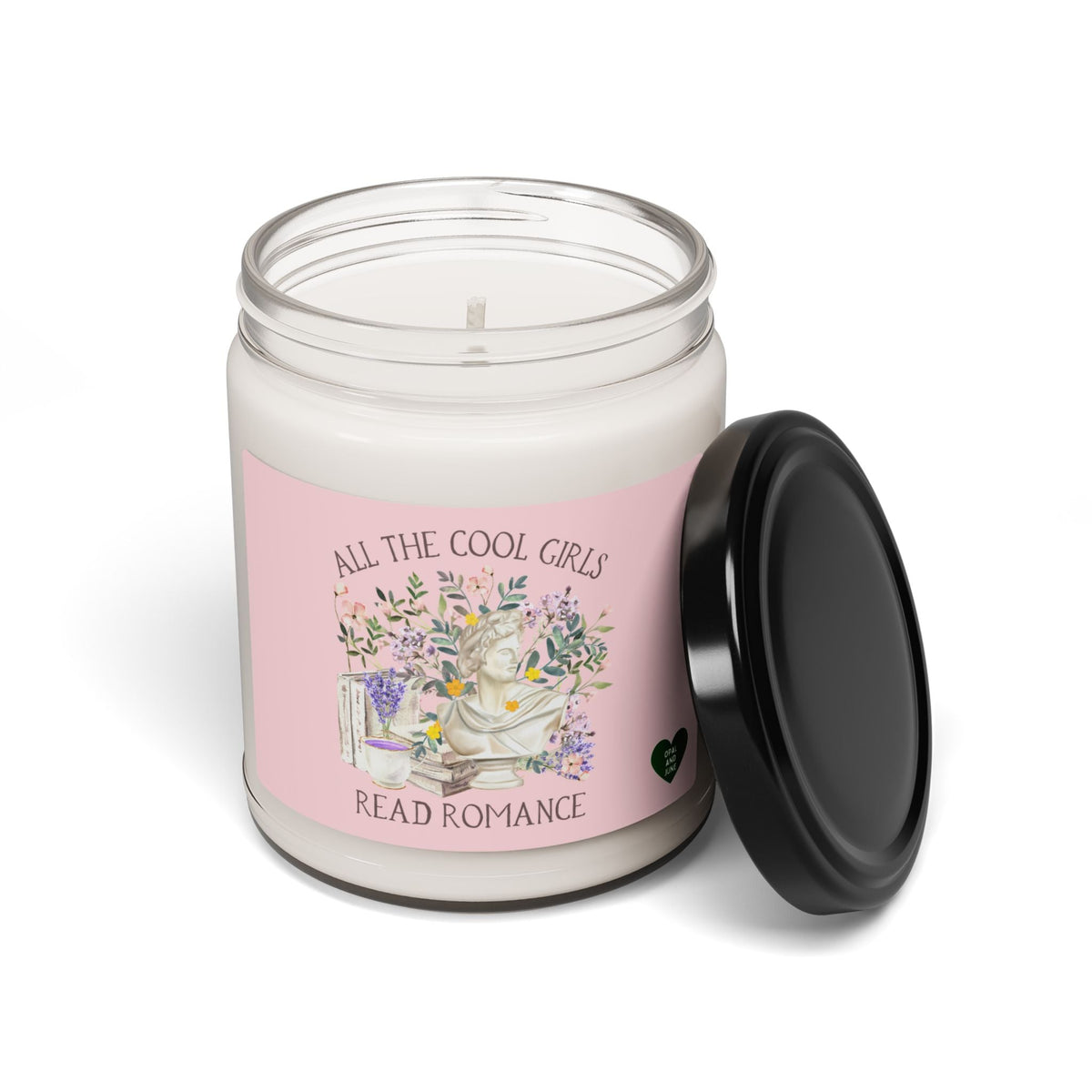 Candle: Cool Girls Read Romance - Pretty Petty Co