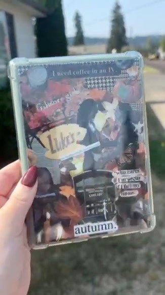 TV Show Inspired Fall Collage Kindle Paperwhite Insert