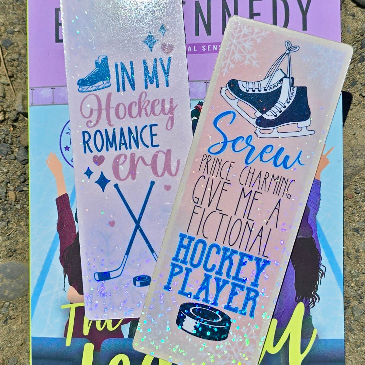 Hockey Romance Cardstock Bookmark Bundle