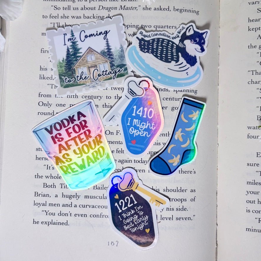 Hockey Romance Heated Rivals Inspired Sticker Bundle Sticker - Pretty Petty Co