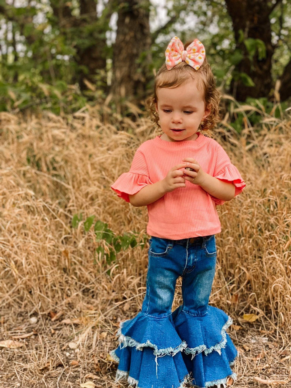 Rodeo Queen denim bells (5 options) - Pretty Petty Co