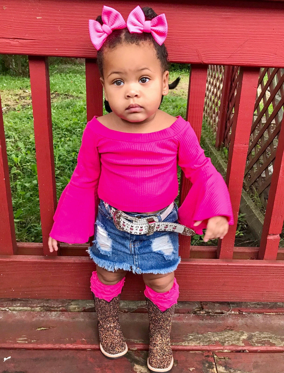 Pink Steerhead Belt - Pretty Petty Co