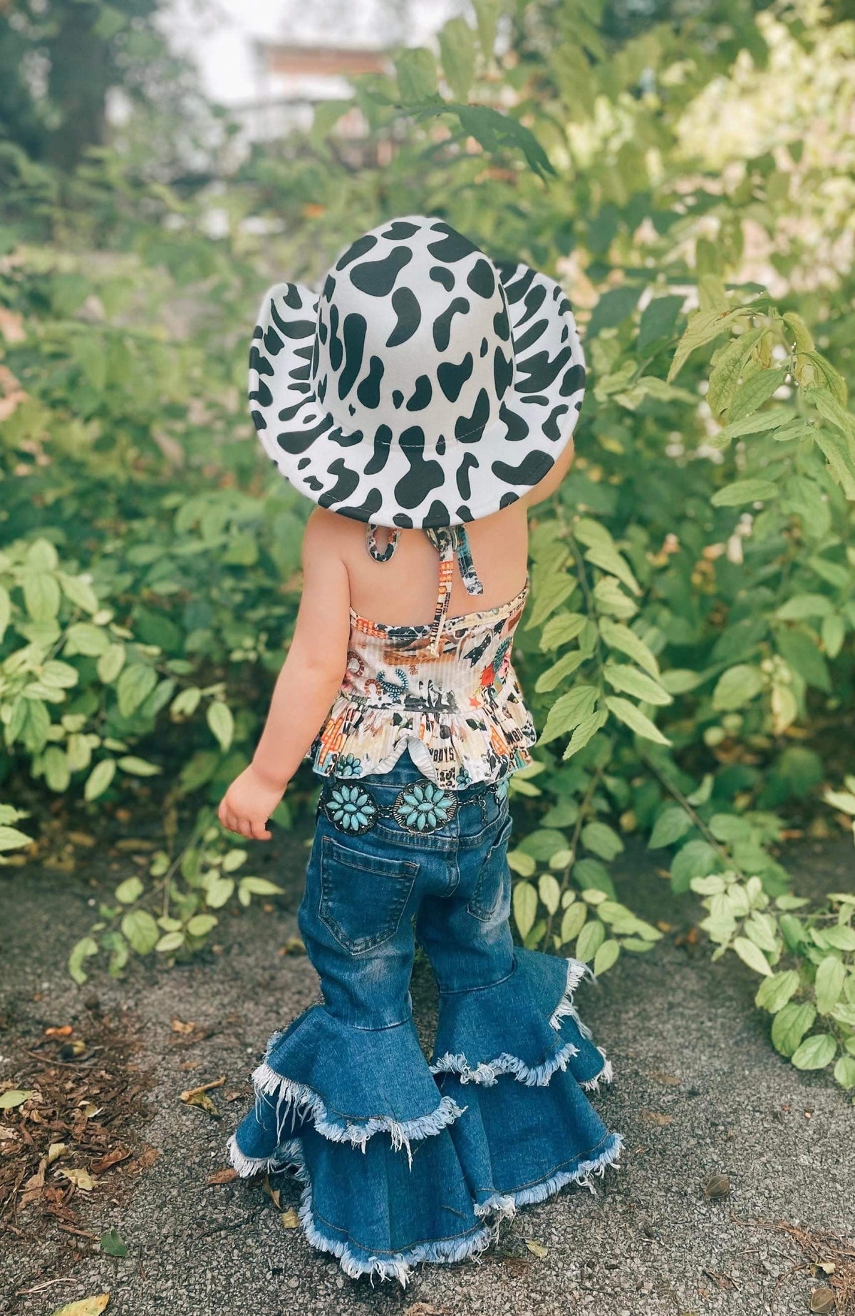 Rodeo Queen denim bells (5 options) - Pretty Petty Co