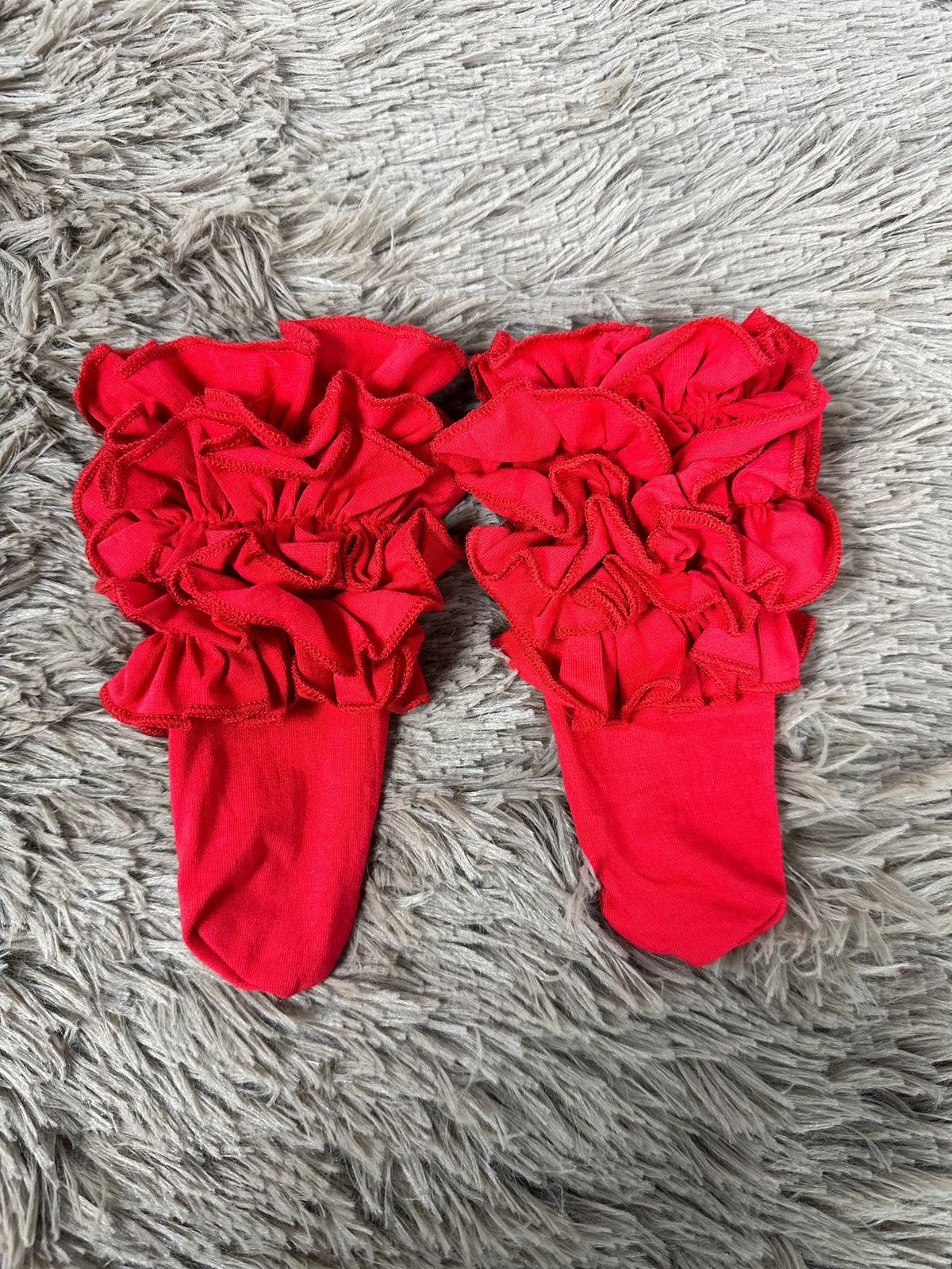 Ankle Ruffle Socks (Multiple Colors) - Pretty Petty Co