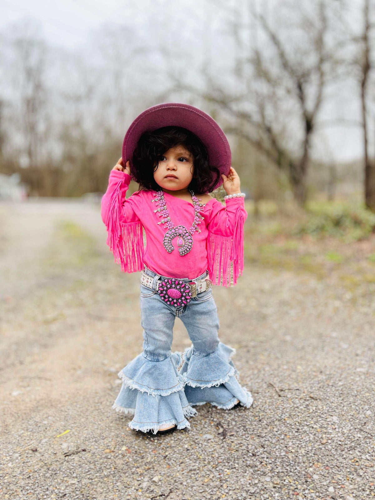 Pink Steerhead Belt - Pretty Petty Co